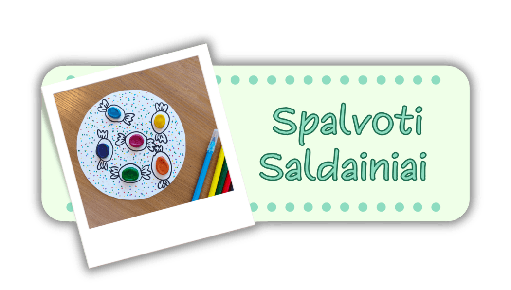 Spalvoti saldainiai
