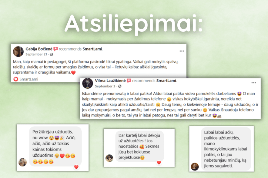 Atsiliepimai